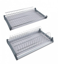 Посудосушитель двухуровневый 600мм хром SU03