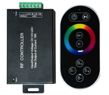 Контроллер с пультом 18А12-24V LD55 черный