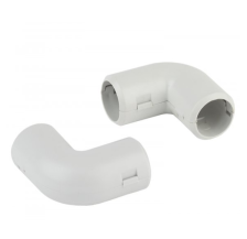 Угол разъемный Г-образный d16мм Рувинил У01216