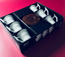 Набор чайный 12 пр 220 мл TROPICAL LENARDI фарфор 235-082