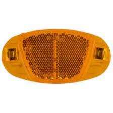 Светоотражатели 5-466603 катафоты в спицы 60мм крепления из нерж оранж VENTURA NEW 2шт