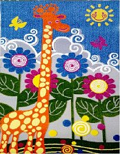 Ковер Киндер микс 17С31-ДЭ 51060 43 1,2х1,7м