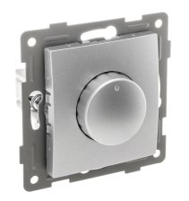 Диммер 500W С10Д6-004 серебро