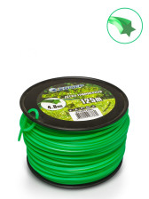 Леска Хопер ECO-LINE звезда 4мм х 3LB 125 м бобина зеленая