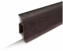 Плинтус Классик Идеал с к/к венге темный 2,2 м 55 мм