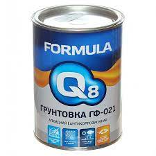 Грунтовка ГФ-021 серая (0,8кг) Formula Q8
