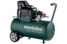 Компрессор METABO Basic 250-50W OF 1,5 кВт 50 л безмаслянный 601534000