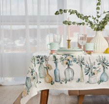 Скатерть репс Flower mood 146х180 см Этель 