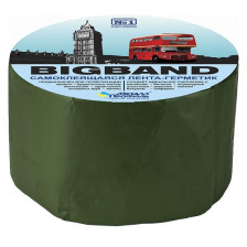 Лента герметизирующая BIGBAND зеленый 0,1х3м