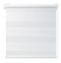 Штора рулонная день-ночь "Баланс" АС-МАРТ 52х160, Белый