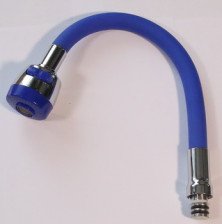 Излив для кухни GS 2512.Blue гибкий 3/4 насадка - аэратор/душ, синий