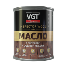 Масло для террас и садовой мебели дуб темно-серый (0,75л) ВГТ