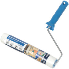 Валик ВЕЛЮР 240мм ЭКСПЕРТ с ручкой 6мм белый АКОР 724 35 624