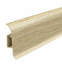 Плинтус Классик Идеал с кабель-каналом дуб северный 2,2 м 55 мм