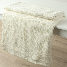 Плед лен рис 1 цв 0 200х150 Орша 