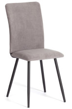Стул La Rousse NEW, велюр, серый/черный, 29