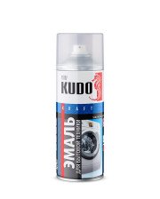 Эмаль аэрозольная для бытовой техники белая  520 мл KUDO
