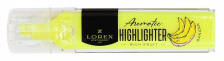 Текстмаркер скошенный 1-3,5 мм желтый Lorex Aromatic RICH FRUIT NEON