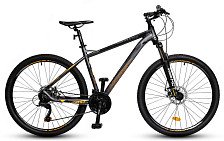 Велосипед горный HORST Dominator 19" серый/оранжевый/черный
