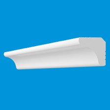Плинтус потолочный М-15 2,0м 15х15 (390)
