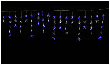 Занавес светодный Uniel ULD-E5505-196/DTK IP20 белый и синий Звездочки-1 5,5х0,5м ш/к87762