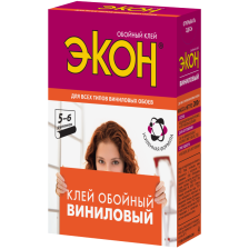 Клей для обоев Экон Виниловый 200гр