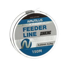 Леска фидерная Nautilus Feeder sinking150м 0,20мм, 4,2кг 302 477