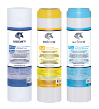 Комплект картриджей для питьевых систем K-ST (PS-10, FCST-10, FCA-10)  UNICORN