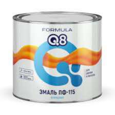 Эмаль ПФ-115 черная (2,7кг) Formula Q8