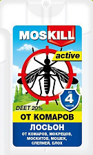 Лосьон-спрей от комаров МОСКИЛЛ 20мл Актив