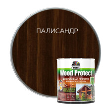 Пропитка Wood Protect для защиты древесины (750 мл) палисандр Dufa
