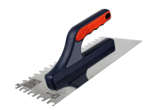 Гладилка нержавеющая сталь 280х130мм зуб коготь DECOR 680-222