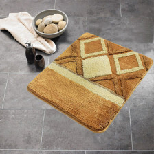 Коврик для ванной комнаты CASTAFIORE Akryl Jane 60х100см карамельный CST08 60х100 ELG-СM