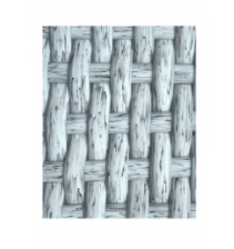 Ротанг плоский белый