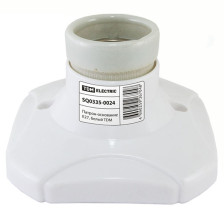 Патрон -основание Е27 керамика белый TDM SQ0335-0024