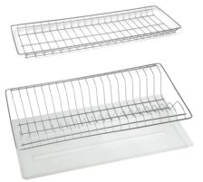 Посудосушитель 465х256 с поддоном хром