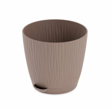 Кашпо Флис 0,7л какао