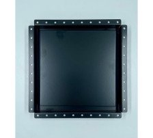 Вентилятор-решетка 125СК 237х237 скрытый монтаж Вието Secret черный