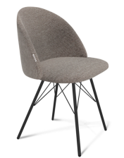 Стул SHT-ST35/S37 коричневый сахар/черный муар