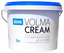 Шпатлевка готовая финишная Cream (5кг) ВОЛМА