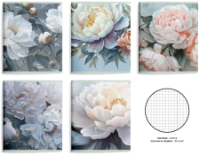 Тетрадь 96 л Lorex клетка Flower view