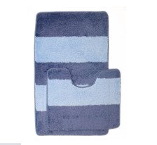 Комплект ковриков для в/к AQUA-PRIME Be'Maks из 2 шт 60х100/60х50см 161-163 18мм (синий) 1/25