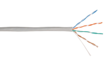 Провод компьютерный UTP-cat.5e 4пар (внутренний) 24AWG Nikomax  NMC2100A-GY серый