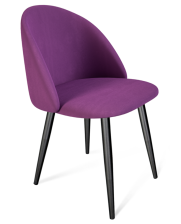 Стул SHT-ST35/S-211 ягодное варенье/ножки SHT-S95 черный муар