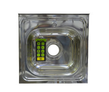 Мойка накладная 50х50 0,6 h=160 NATURE