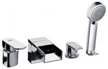 Смеситель для установки на ванну CISA CASCADE (4 отв) хром