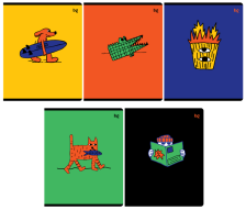 Тетрадь 48 л клетка BG Детализация 