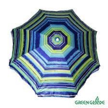 Зонт пляжный D 1,62м Green Glade 1254 полосатый
