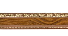Карниз АЖУР-2П ОРЕХ темный 3,0м (2)