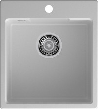 Мойка 440х490 искусственный камень серый GF-UR-644